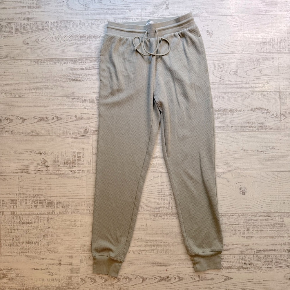 Sunday Best Light Olive Waffle Joggers